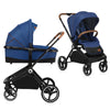 Бебешка Количка 2в1 Mika Blue Navy Lionelo