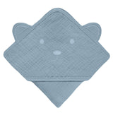 Бебешка Хавлия С Качулка 80x80 Grey Sky Lionelo