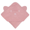 Бебешка Хавлия С Качулка 80x80 Pink Baby Lionelo