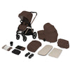 Бебешка Количка Carmine 2в1 Brown Chocolate Lionelo