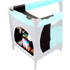 Organizator pentru pătuț 60 cm, negru