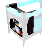 Organizator pentru pătuț 60 cm, negru