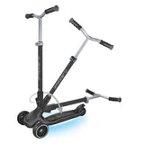 Тротинетка Ultimum Lights Със Светеща Платформа Сива Globber