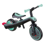 Tricicletă Globber Explorer 4 în 1 cu baldachin - Verde Mentă