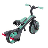 Tricicletă Globber Explorer 4 în 1 cu baldachin - Verde Mentă