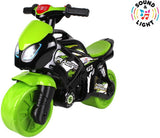 Motocicletă cu 2 anvelope și mâner de transport, lumină și sunet, cu anvelopă 72X35X52