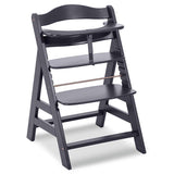 Дървен Стол За Харанене Alpha+ Dark Grey Hauck