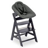 Дървен Стол За Хранене И Шезлонг Alpha+dark Grey Hauck