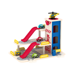 Дървен Гараж На Три Нива С Асансьор Smartbaby