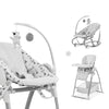 Стол За Хранене Sit N Relax 3в1 Nordic Grey Hauck