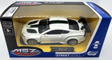 Mașină model metalică precisă 1:43 Bentley Continental GT3 cu amortizoare și uși care se deschid