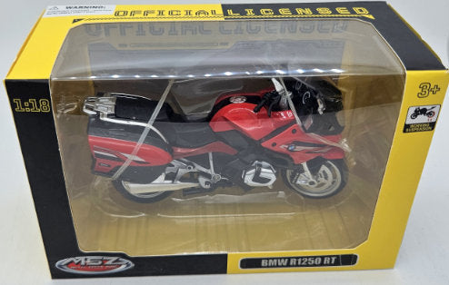 Метален Точен Модел Мотор 1：18 Bmw R 1250 Rt С Амортисьори