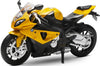 Метален Точен Модел Мотор 1:12 Bmw S1000rr С Амортисьори Julia
