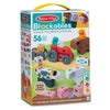 20160033 Дървен Конструктор 56ч. Ферма Melissa&Doug