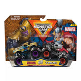 Homokfutó 2 db Thanos vs Thor Spin Master