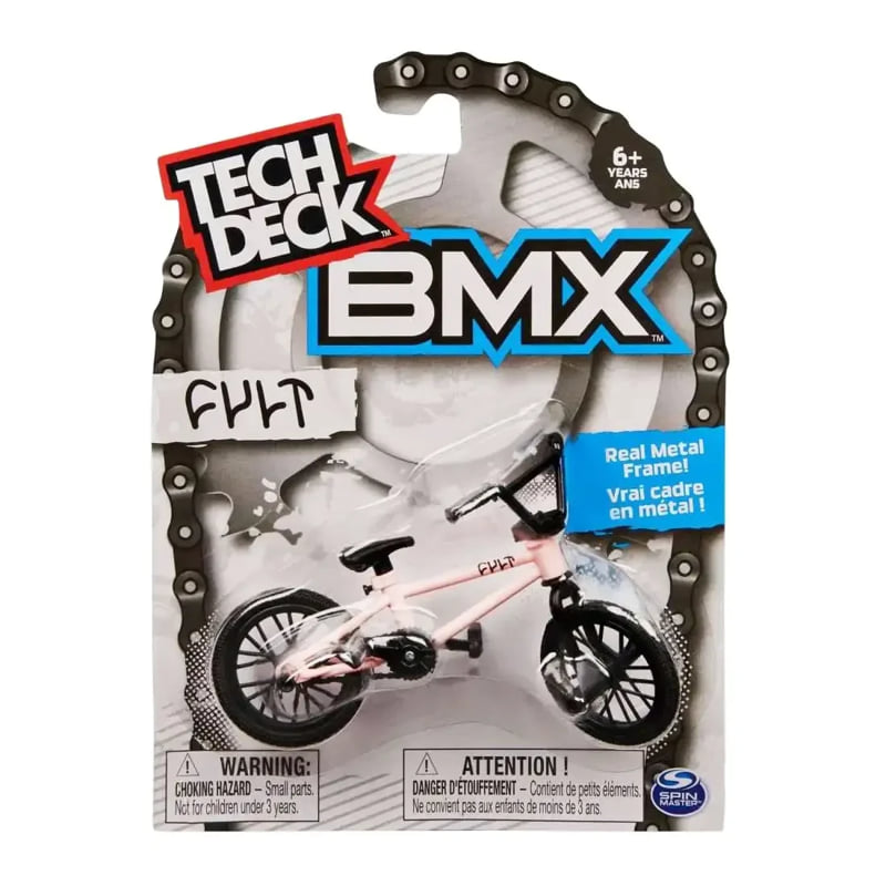 Mini BMX kerékpár Cult M26 rózsaszín Spin Master