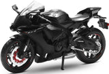 Метален Точен Модел Мотор 1:12 Yamaha Yzf R1 С Амортисьори Julia