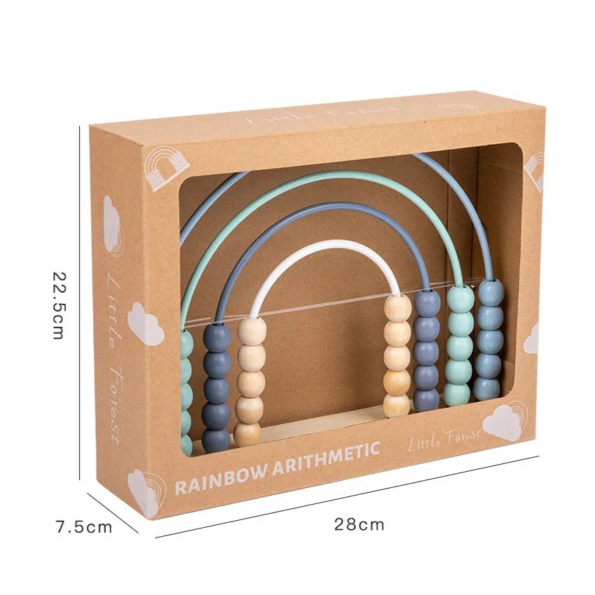 Sh2012 Дървено Сметало Дъга Raya Toys