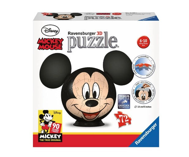 Ravensburger - 3D Пъзел 72 Eл. - Мики Маус