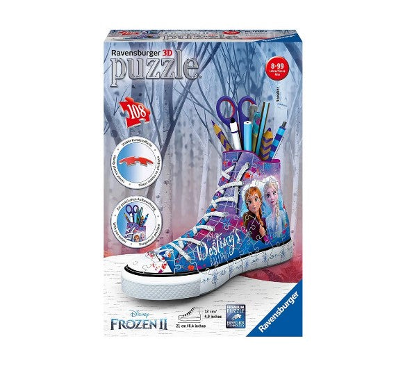 Ravensburger - 3D Пъзел 108 Ел. - Обувка Замръзналото Кралство