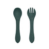 709817 Прибори Силикон Misty Green 6M+ --- BebeMama