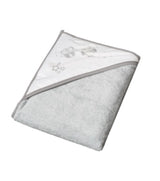 Хавлия За Баня Сова 100x100см Сив Tega Baby