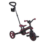 Tricicletă pentru copii 4 în 1 Globber Explorer, pliabilă, culoare vișinie