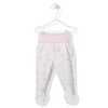 T2968 Ританки Cute And Cool Бял-Розов 6-9M/74Cm --- BebeMama