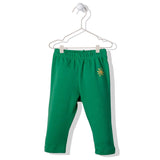 T2988 Панталон Joyful Зелен 6-9M/74Cm --- BebeMama