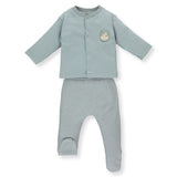 T3380 К-Кт 2Ч. Giraffe Син 6-9M/74Cm --- BebeMama