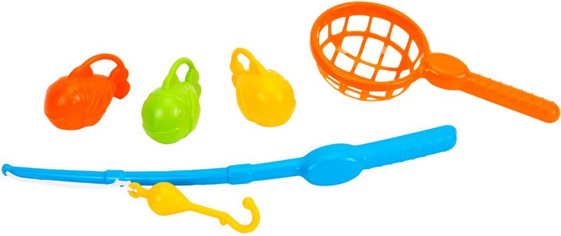 Set de pescuit 41X11X8 cu pește