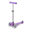 Тротинетка Mini Deluxe Fairy Gl Led Purple Micro