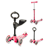 Тротинетка Mini 3in1 Deluxe Pink Micro