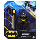 Figura 4 hüvelykes Batman Black Yellow Spin Master