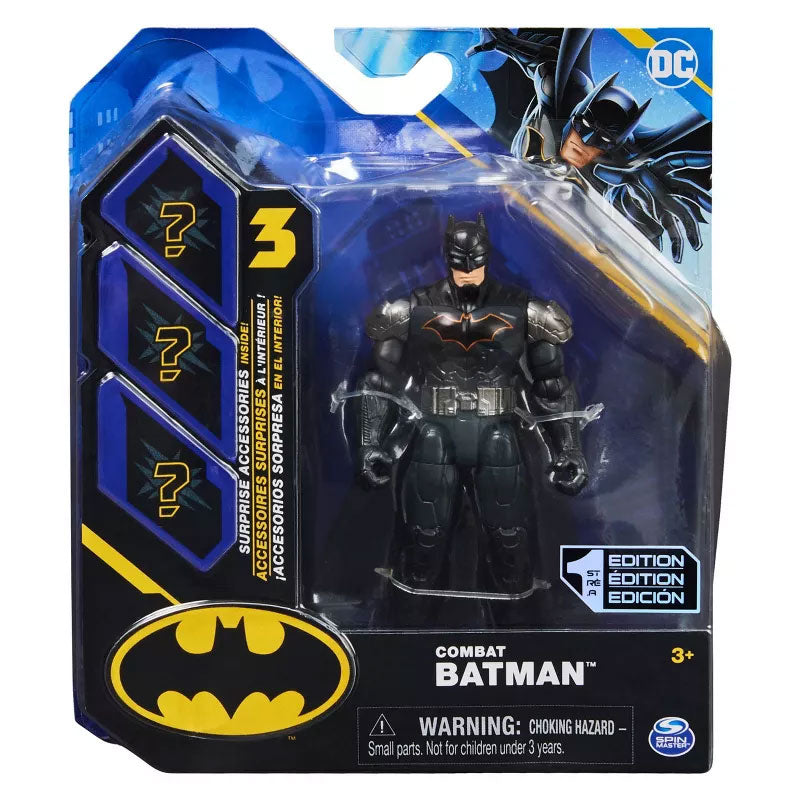 4 hüvelykes Batman sötétszürke figura Spin Master