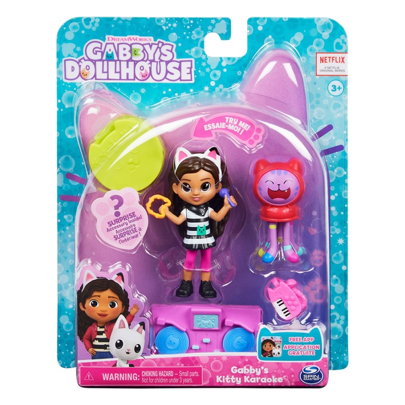 Фигура&аксесоари Gabby`s Kitty Karaoke Spin Master
