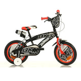 Us 0406b BMX Kerékpár 16" Fekete Piros Dino Bikes