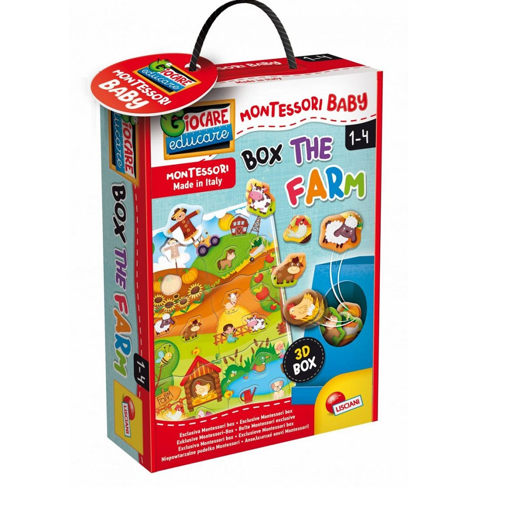 Montessori Baby Box Фермата Lisciani