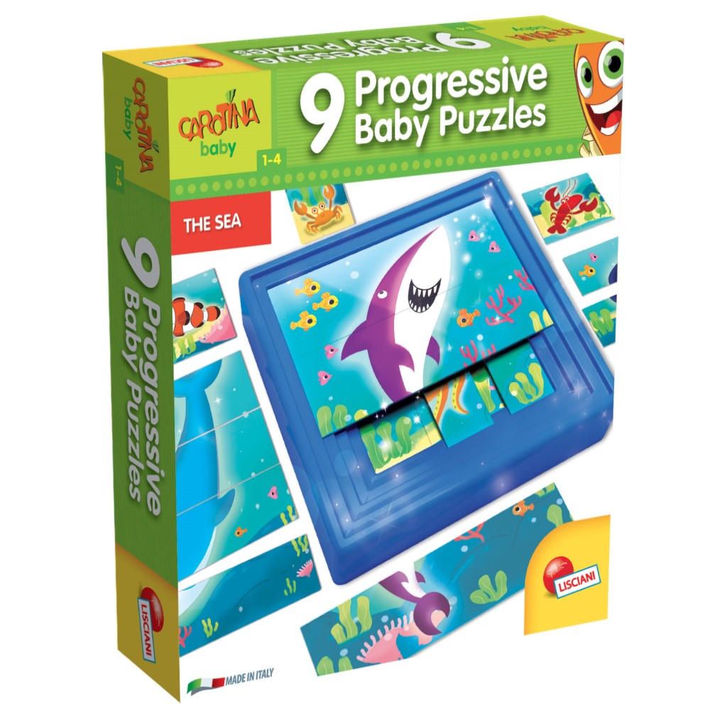 Carotina Baby 9 Puzzle-uri în creștere Sea