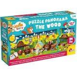 Carotina Baby Puzzle Panorama The Wood Lisciani