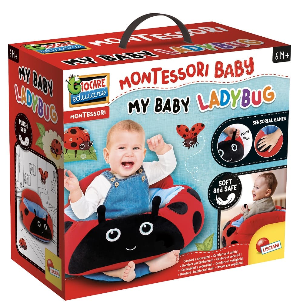 Montessori Baby My Baby Ladybug Lisciani