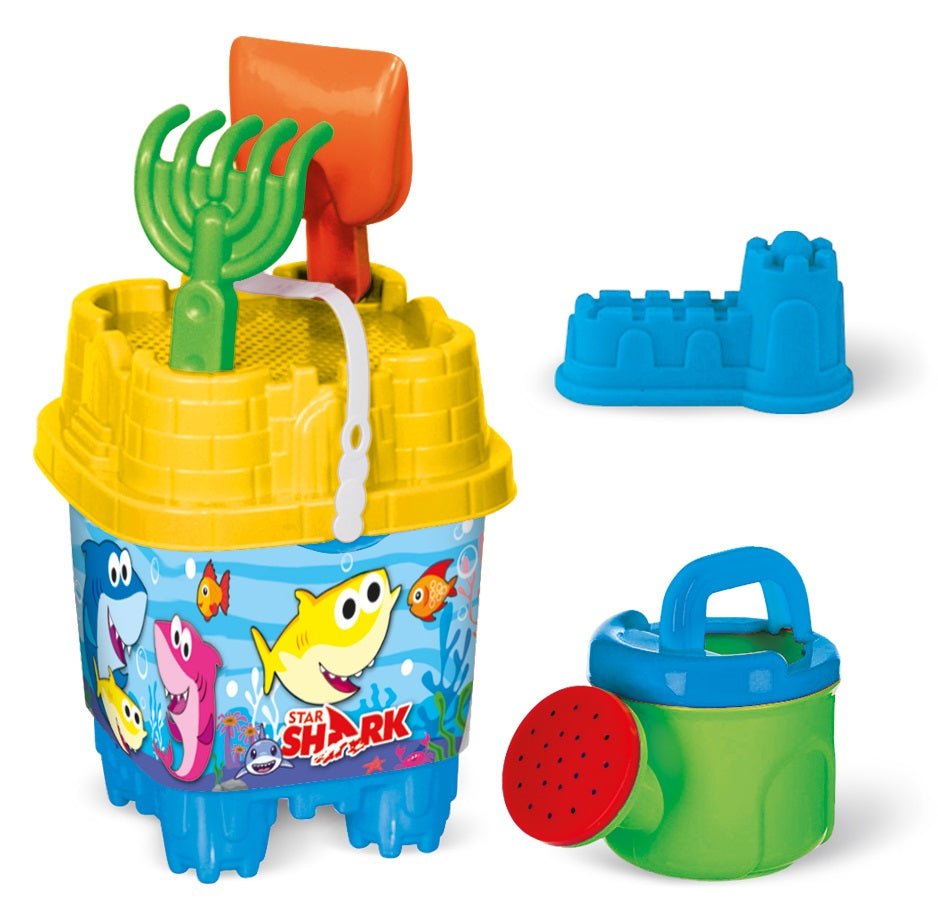 Castel găleată cu stropitoare și rechin mare în formă de pui 33x16x16