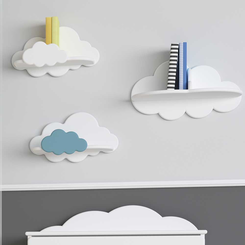 Raft pentru cărți Bambino Casa Montessori Allegria Clody Bianco