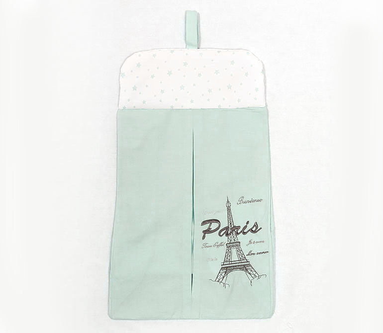 Geanta pentru scutece Bambino Casa Paris Mint