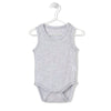T3000 Боди-Потник Stars Сив 9-12M/80Cm --- BebeMama