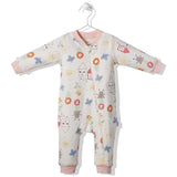 T3126 Гащеризон Jolly Good Екрю 9-12M/80Cm --- BebeMama