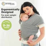 Ергономичен Слинг Сив Keababies