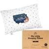 Pernă ergonomică pentru copii Mini 23X33cm Keababies