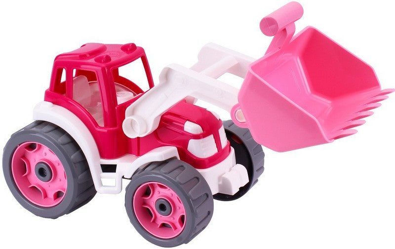 Tractor roz 36X16X17 cm