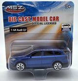 Mașină model metalic precisă 1:64 Audi Q7 cu amortizoare